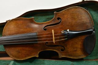 A fine old violin labeled Matteo Goffriller 1732,  sound. 6