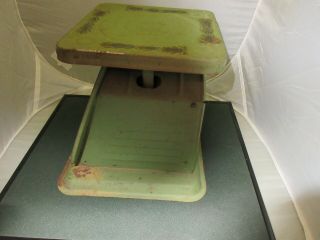 ANTIQUE 1906 SEARS,  ROEBUCK & CO.  Weighs Up To 25 lbs In Ozs WEIGHT SCALES WI/ PAN 4