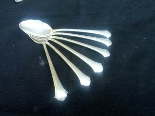 Towle Sterling 25 pc.  Chippendale pattern vintage flatware service for 6 No Mono 3
