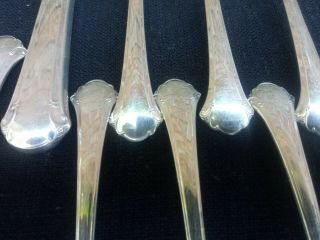 Towle Sterling 25 pc.  Chippendale pattern vintage flatware service for 6 No Mono 9