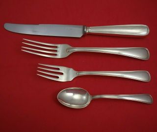 Old Italian By Buccellati Sterling Silver Dinner Size Place Setting (s) 4pc