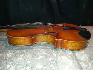 Antique Art Violin Stradivarius 1914 Model 9550 Schuster Needs Work See Descript 5