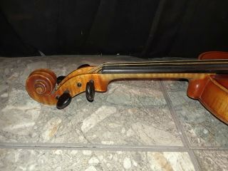 Antique Art Violin Stradivarius 1914 Model 9550 Schuster Needs Work See Descript 6