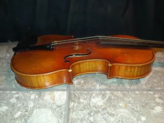 Antique Art Violin Stradivarius 1914 Model 9550 Schuster Needs Work See Descript 7