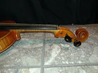 Antique Art Violin Stradivarius 1914 Model 9550 Schuster Needs Work See Descript 8