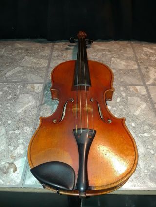 Antique Art Violin Stradivarius 1914 Model 9550 Schuster Needs Work See Descript 9
