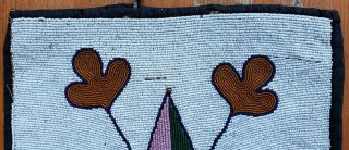 Antique Native American Indian Beaded Bag Pouch Plateau Indian Tribes 5