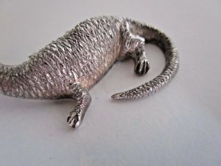 Scottish Provincial Silver Loch Ness Monster Miniature.  John Fraser Inverness. 8
