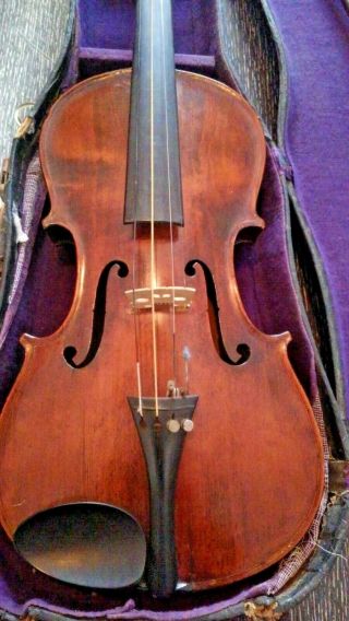 Antique Violin Francesco Ruggeri / Fancefco Rugetti Dell Il Per In Cremona 1695