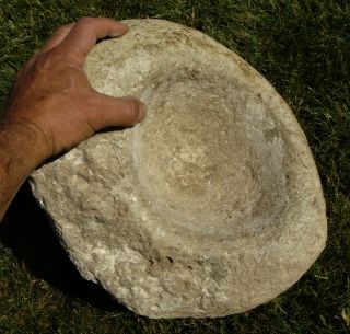 MORTAR & PESTLE,  57,  lbs; MASSIVE,  CATALINA ISLAND,  S.  CA (A RALPH GLIDDEN FIND) 4