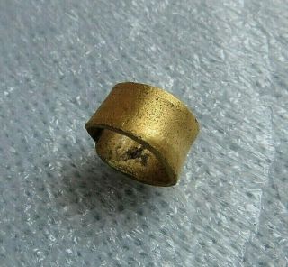 Ancient Roman Golden Hair Ring DETECTOR FIND 100BC - 200 AD 6