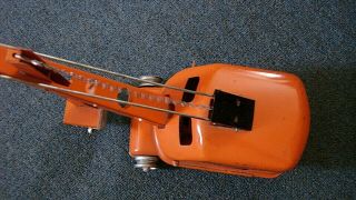 Tonka State HiWay Dept Department Shovel Orange old Metal Vintage Toy 7
