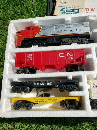 Lionel Vintage Train Santa Fe Double Diesel 08294 Electric 1975 5