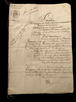 1861 NAPOLEON Document 3
