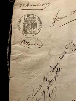 1861 NAPOLEON Document 5