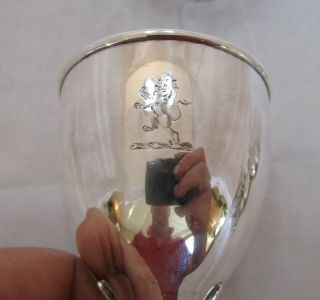 Good Antique Georgian Sterling silver wine funnel,  1810,  180 grams,  SW GP 3