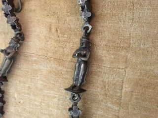 Indian Antique Old Brass Hand Crafted Swing Chain 11