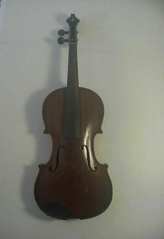1920s German Violin Finely Made With 1 Piece Maple Back