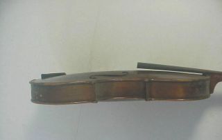 1920s GERMAN VIOLIN FINELY MADE with 1 PIECE MAPLE BACK 6