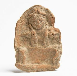 Western Asiatic Terracotta Plaque Of Goddess Astarte:1900–1700 Bc.