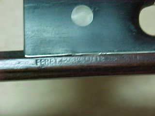 Old Violin Bow Stamped: “ FERET MARCOTTE A PARIS “ 4