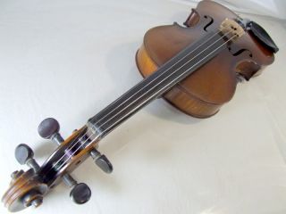 1920s Feine 4/4 Flame Hi Geige Violin Masakichi Suzuki No5 MIJ JAPAN Antique 3
