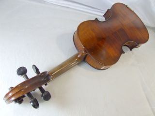 1920s Feine 4/4 Flame Hi Geige Violin Masakichi Suzuki No5 MIJ JAPAN Antique 4