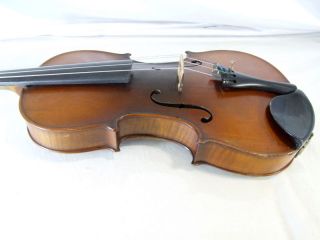 1920s Feine 4/4 Flame Hi Geige Violin Masakichi Suzuki No5 MIJ JAPAN Antique 6