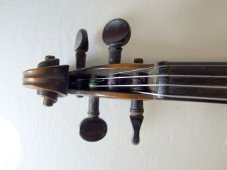 1920s Feine 4/4 Flame Hi Geige Violin Masakichi Suzuki No5 MIJ JAPAN Antique 7