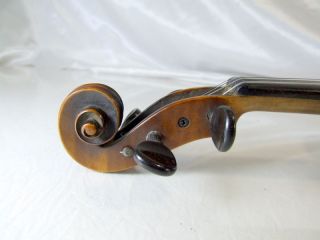 1920s Feine 4/4 Flame Hi Geige Violin Masakichi Suzuki No5 MIJ JAPAN Antique 8