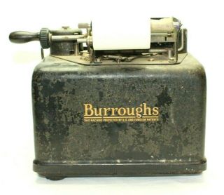 Antique Burroughs Portable 8 Column Adding Machine 8 - 1019750 - 4
