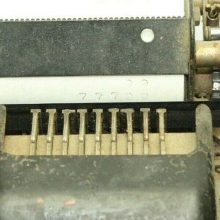 Antique Burroughs Portable 8 Column Adding Machine 8 - 1019750 - 7