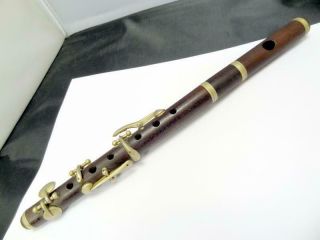 Antique Hawkes & Son Piccolo Sonorous Excelsior Class 6 Key Woodwind Instrument