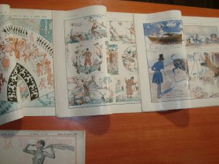 1928 La Vie Parisienne French 5 Magazines 25 color prints Art Deco Woman Erotica 7