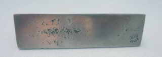 6 fanastic French ART DECO knife rests signed Benjamin Rabier polished pewter 10