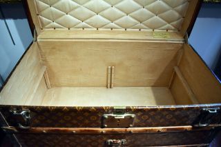 Vintage LOUIS VUITTON TRUNK,  19th/20th century,  Very,  Good size. 7