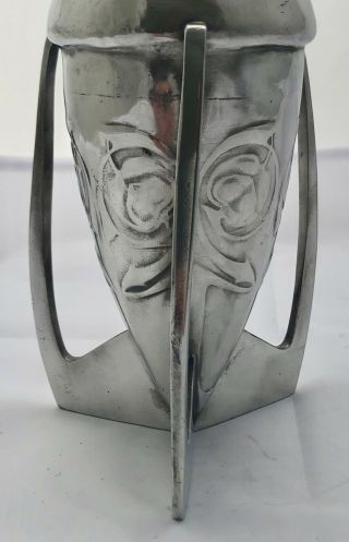 liberty & co tudric art nouveau pewter bomb vase archibald knox 0226 8