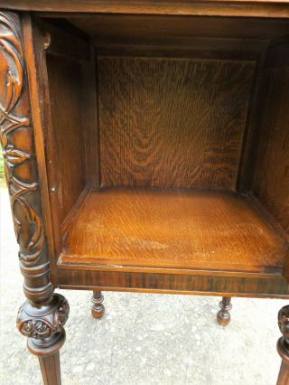 Vintage Peck & Hills Furniture Co Art Nouveau Nightstand Bedside Table 12