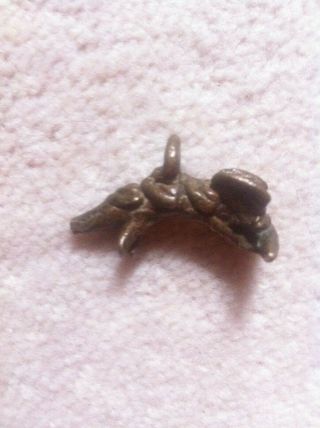 A Finely Detailed African Pendant: Dog? Tribal Not Gold Weight