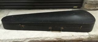 Antique Violin Coffin Style Wooden Case Vintage 1800 