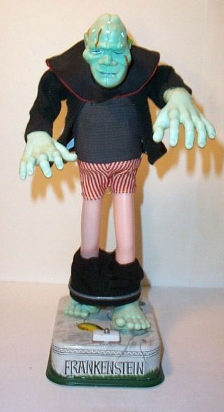 VINTAGE 1960 ' s BATTERY OPERATED (BLUSHING) FRANKENSTEIN MONSTER TOY HALLOWEEN 6
