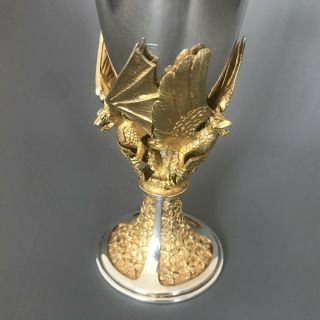 AURUM Silver ' St PAUL ' S CATHEDRAL ROYAL WEDDING ' Goblet 1981 - Charles & Diana 3