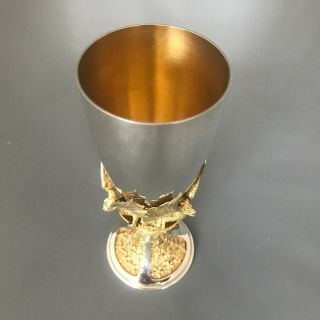 AURUM Silver ' St PAUL ' S CATHEDRAL ROYAL WEDDING ' Goblet 1981 - Charles & Diana 4