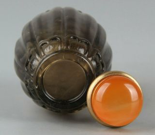 Chinese Exquisite Handmade crystal snuff bottle 5