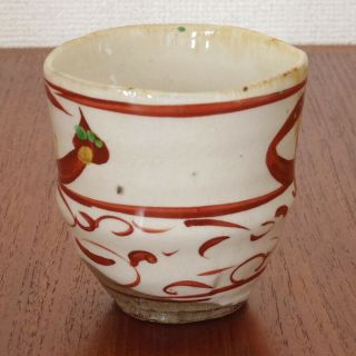 Japanese MINGEI Mashiko pottery YUNOMI Tea cup by Hidetake Takauchi 3