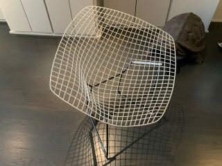 Vintage Knoll Mid - Century Modern Bertoia Diamond Wire Chairs 4 perfect 9