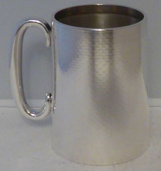 Finnigans Manchester 1912 Hallmarked Silver 1/2 Pint Tankard Christening Mug 5