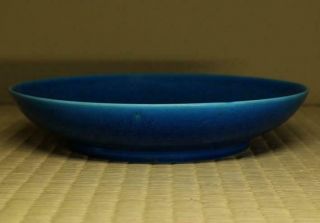 Chinese Ming Dynasty Blue Dragon Plate Dish 大明弘治年製銘 / W 22× H 4.  5[cm] 5