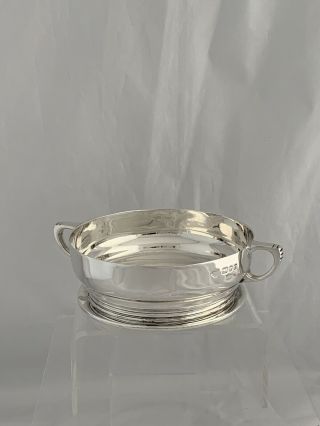 Solid Silver Art Deco Quaich Style Bowl 1937 London Goldsmiths & Silversmiths