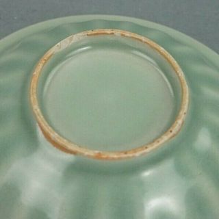 Chinese Longquan Celadon ' Twin Fish ' Dish Southern Song Dynasty 5 1/2 inches 5